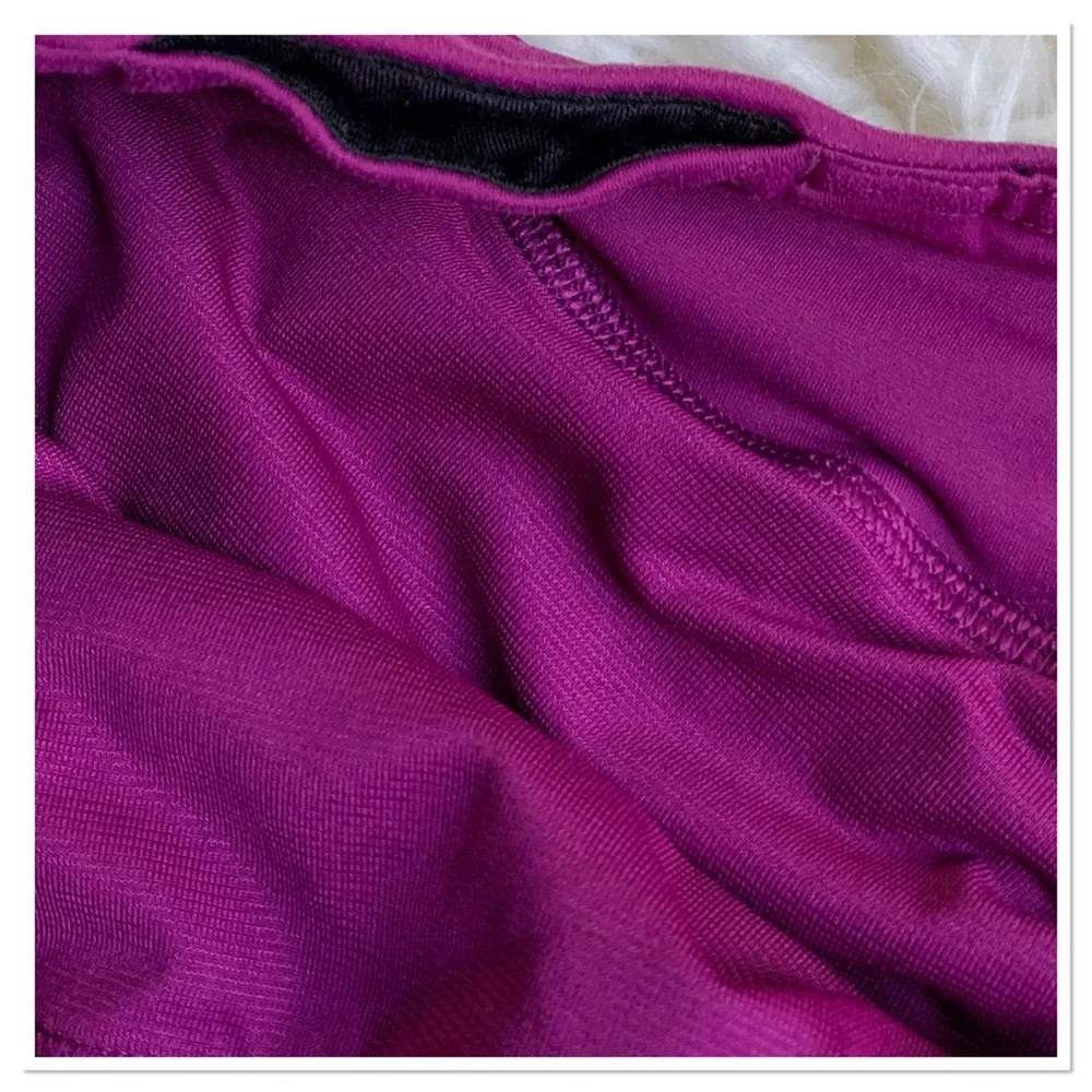 Lululemon Run It Out Shorts In Aurora Purple Pull On Tie Waist Size 4
